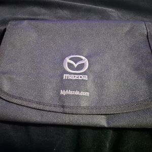 Canvas mazda glove box document holder